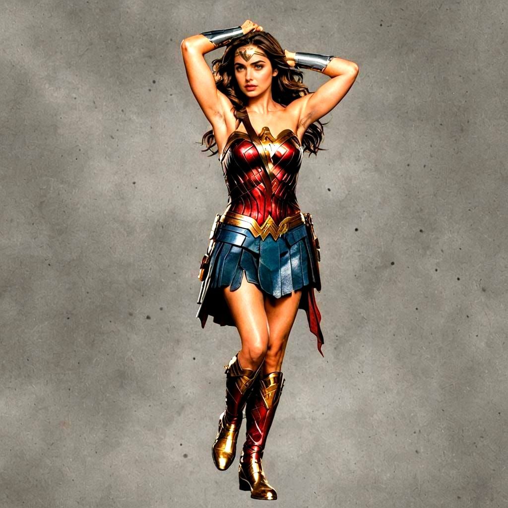 Wonder Woman Digital Art: Ana de Armas Likeness