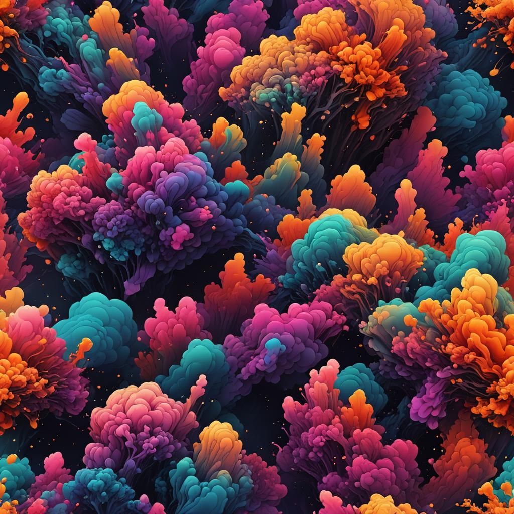 Abstract Thinking in Matte Painting Style