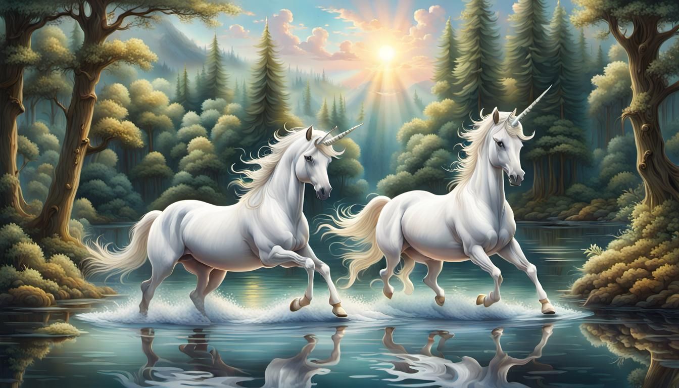 Whimsical Water Ballet