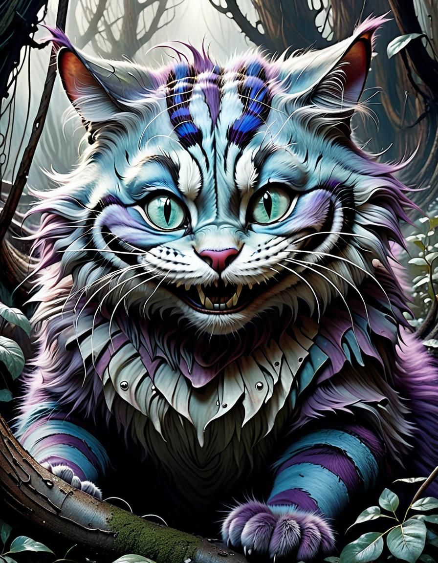 Twisted Disney Cheshire cat
