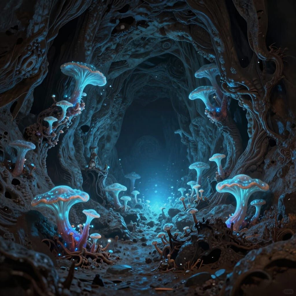 Radioactive Mineral Emitting Blue Radiation and Luminescent ...