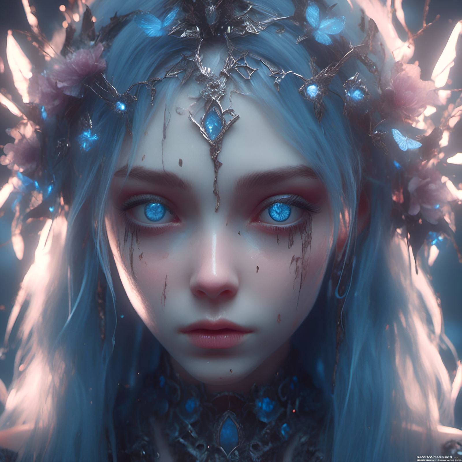 Crystalline Goddess Macabre Version