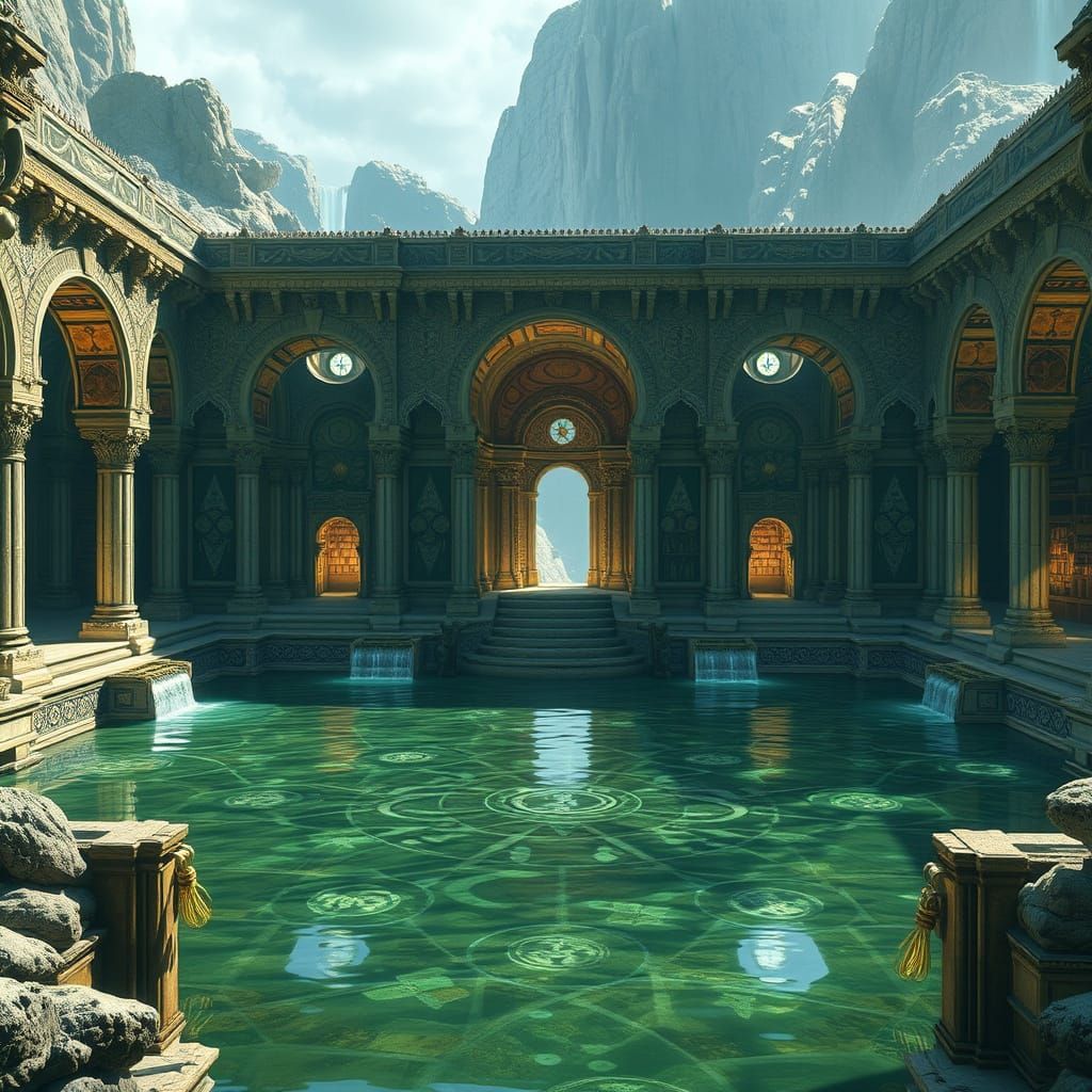 Restored Bisnensel: Ayleid Structure with Varla Stones