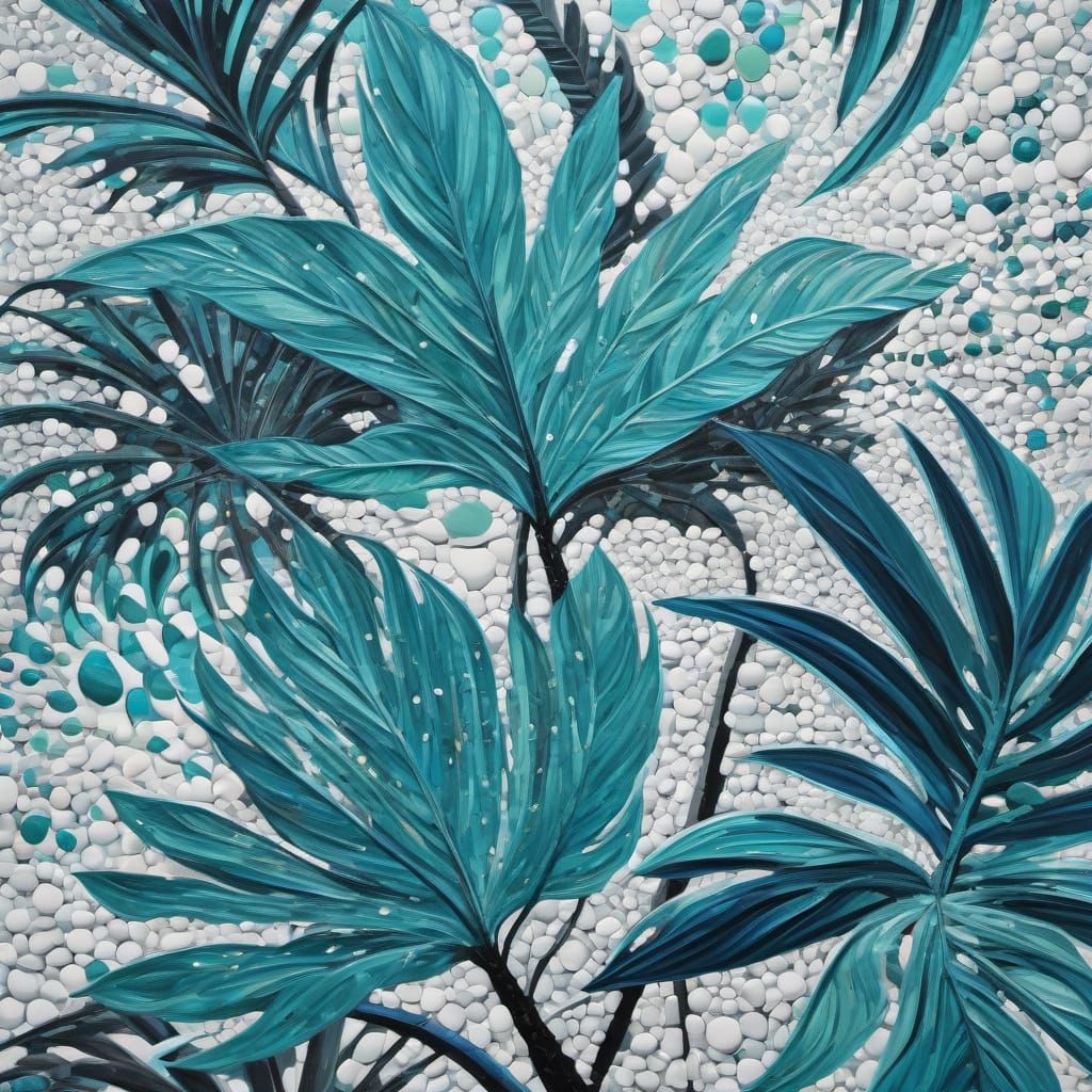 Surreal Flamenco Dancer in Abstract Storm