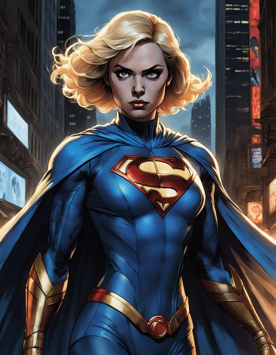 Power Girl as DC's Kara Zor-L, Kryptonian Superheroine in Ic...
