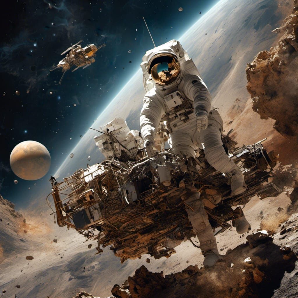 Hyperrealistic Space Exploration with Friends in HDR