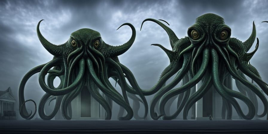 Elder God Cthulhu public conveniences.