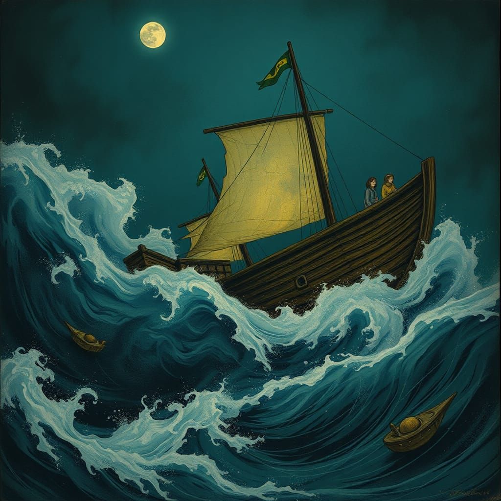 Memory and Fate Driven Beneath the Waves