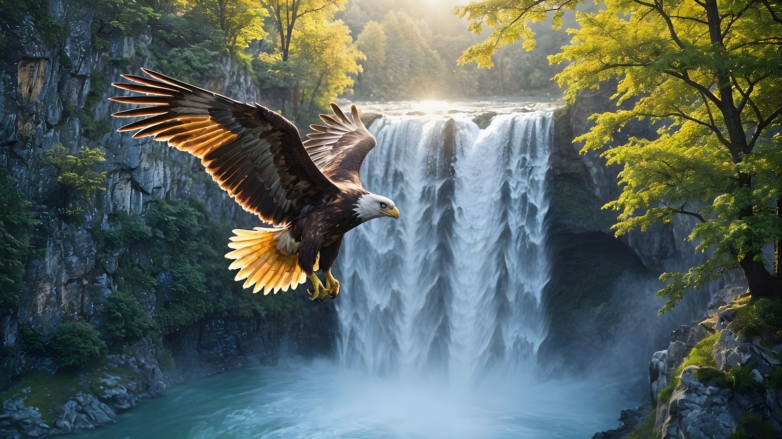 Majestic Predator of the Swiss Alps