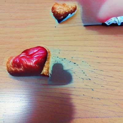 Minimalist Abstract Depiction of Love