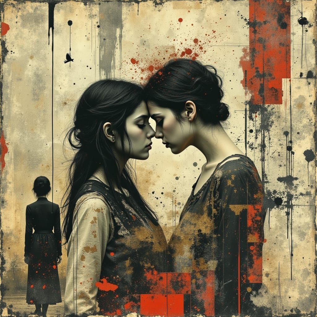 Ethereal Cityscape at Sunset, in a Cyberpunk Aesthetic