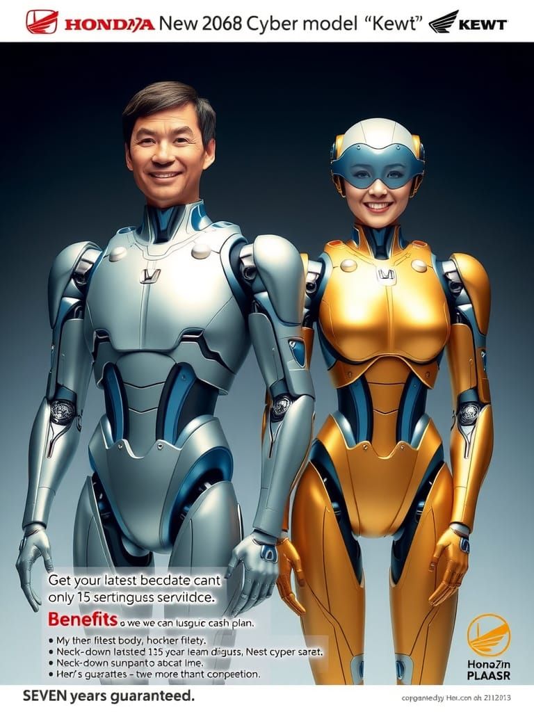 Cybernetic Future Awaits: 2068 Model Revolution