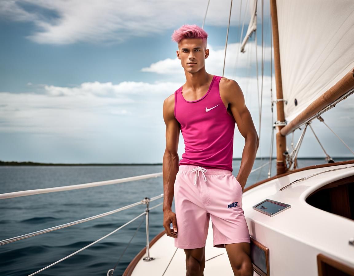 Beach Wear Model Outdoors