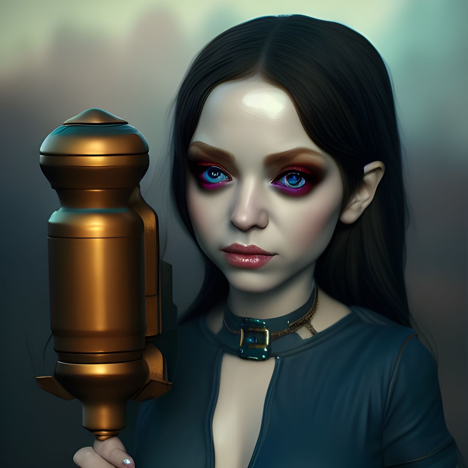 Stunning Photorealistic Halfling Girl in High Fantasy Style