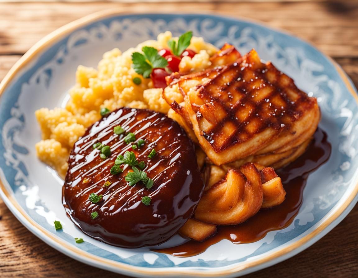 AI-Generated Food Rendering