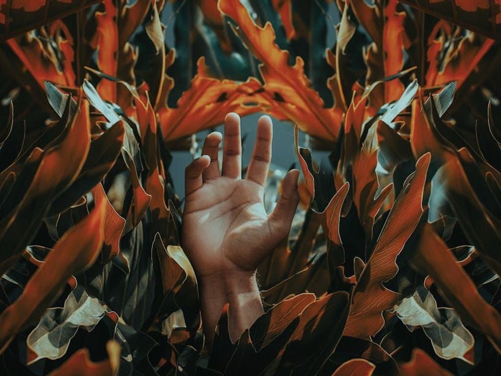 Fantastical Scene in Matte Painting Style