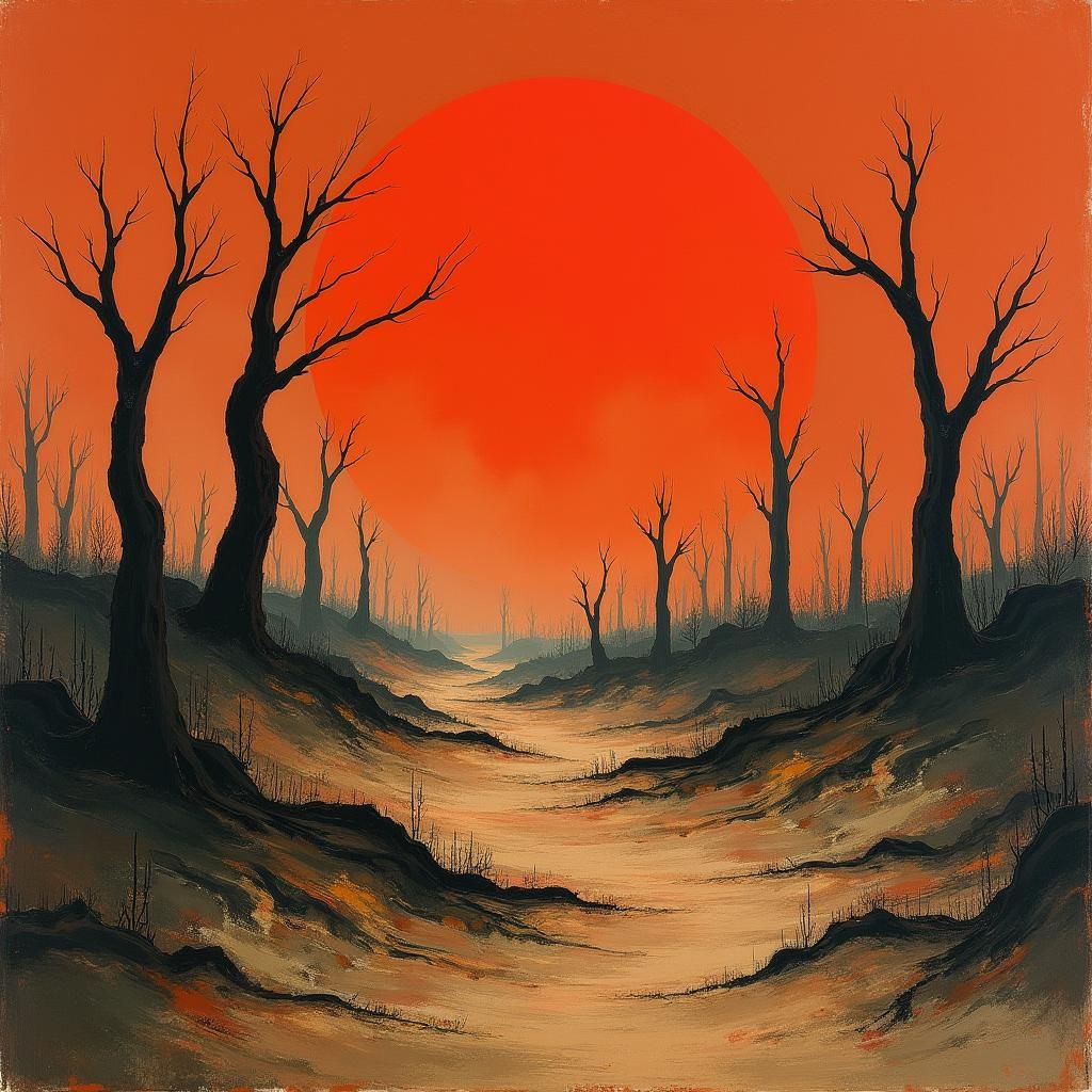 Post-Apocalyptic Earth Without Oxygen: Concept Art