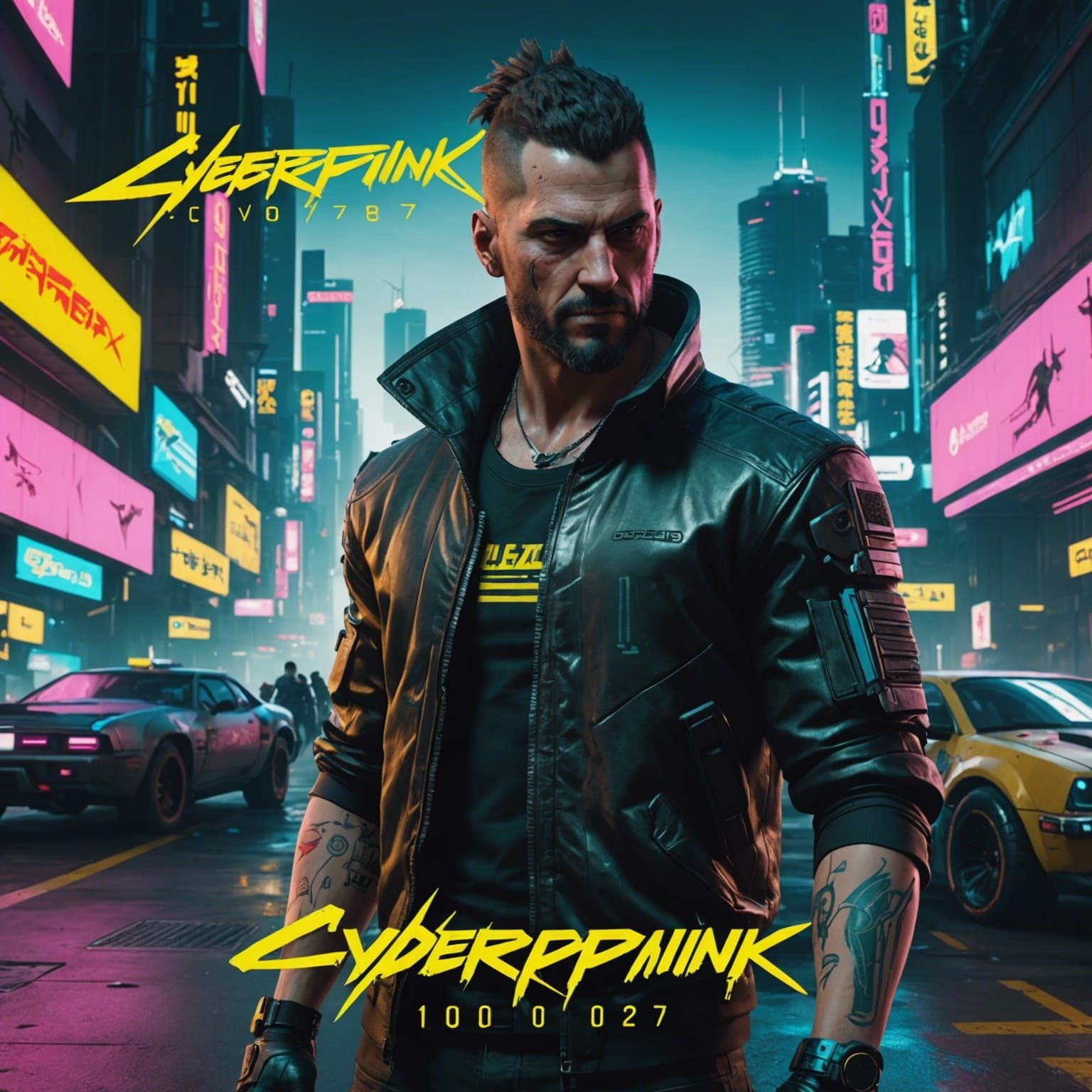 Cyberpunk 2077 Inspired AI Art