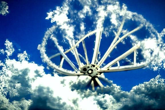 Celestial Wheel in the Sky