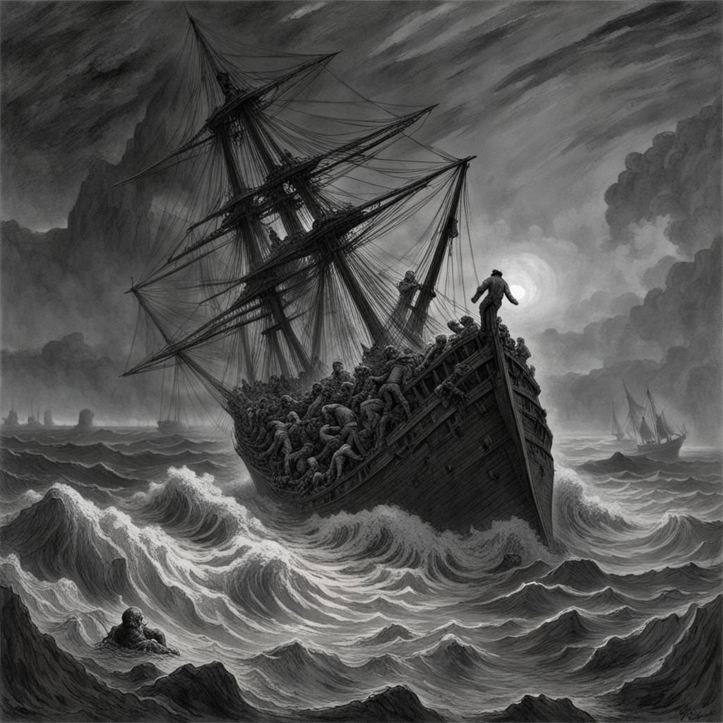 Horrific Shipwreck Swallowed by Sea Monster