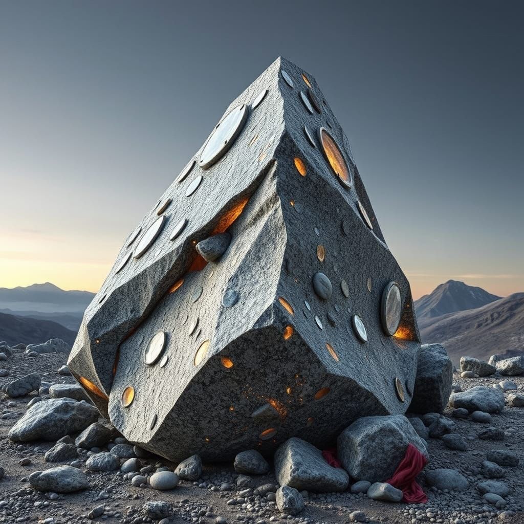 Surreal Sci-Fi Landscape in Moebius WLOP Style