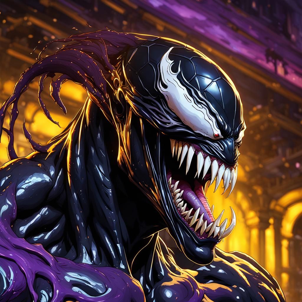 Venom Reveals Host in Dark Fantasy Style