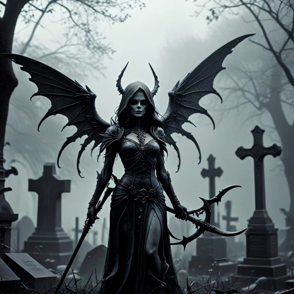 Ethereal Female Fairy Reaper