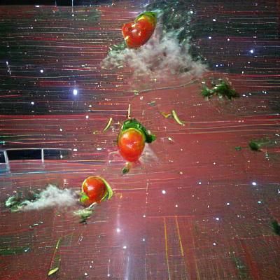 Tomatoes Falling From Outer Space