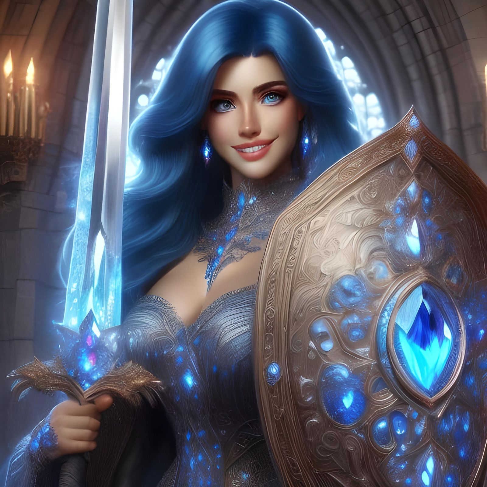 Sapphire Princess Knight