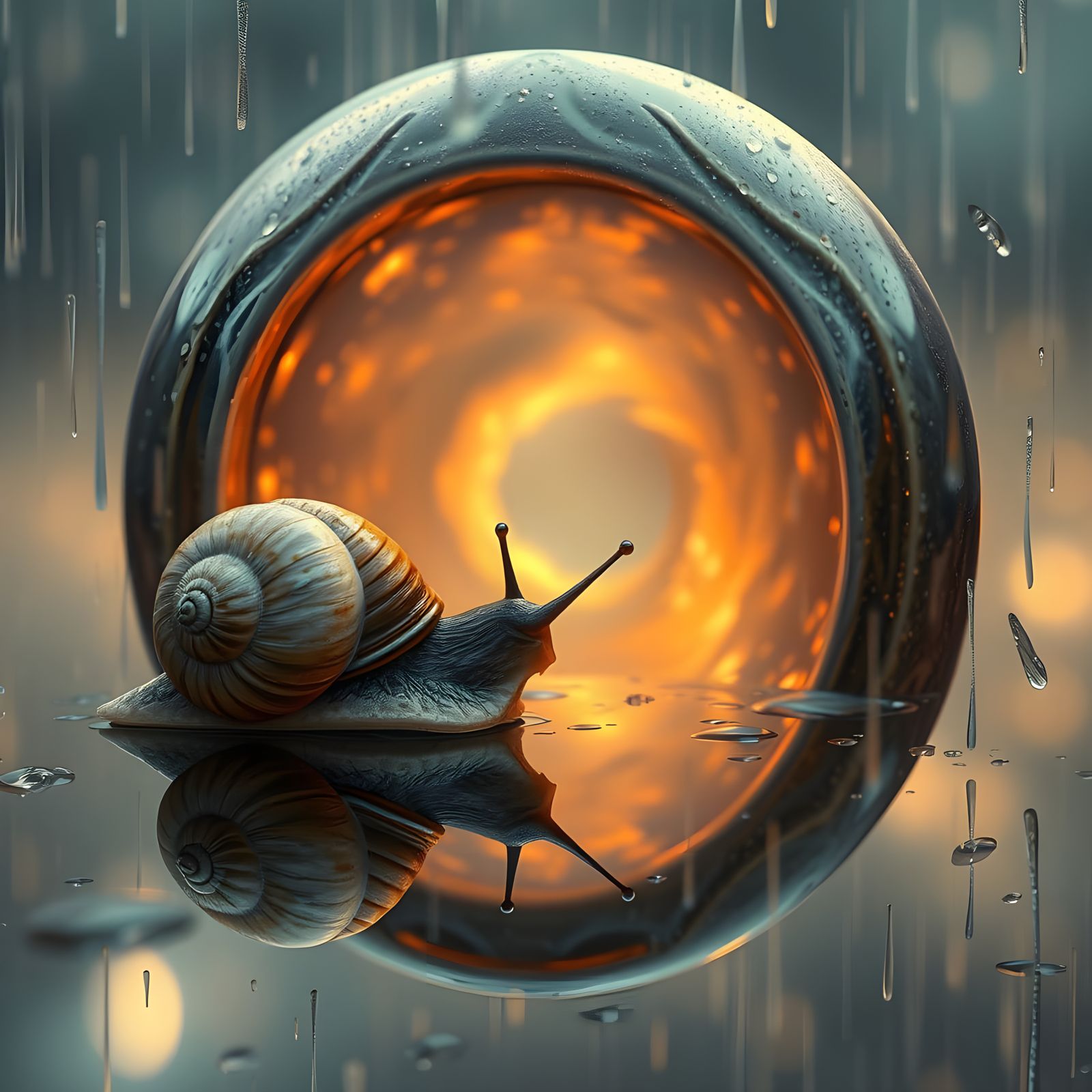 Dreamy Cosmic Portal in Soft Focus