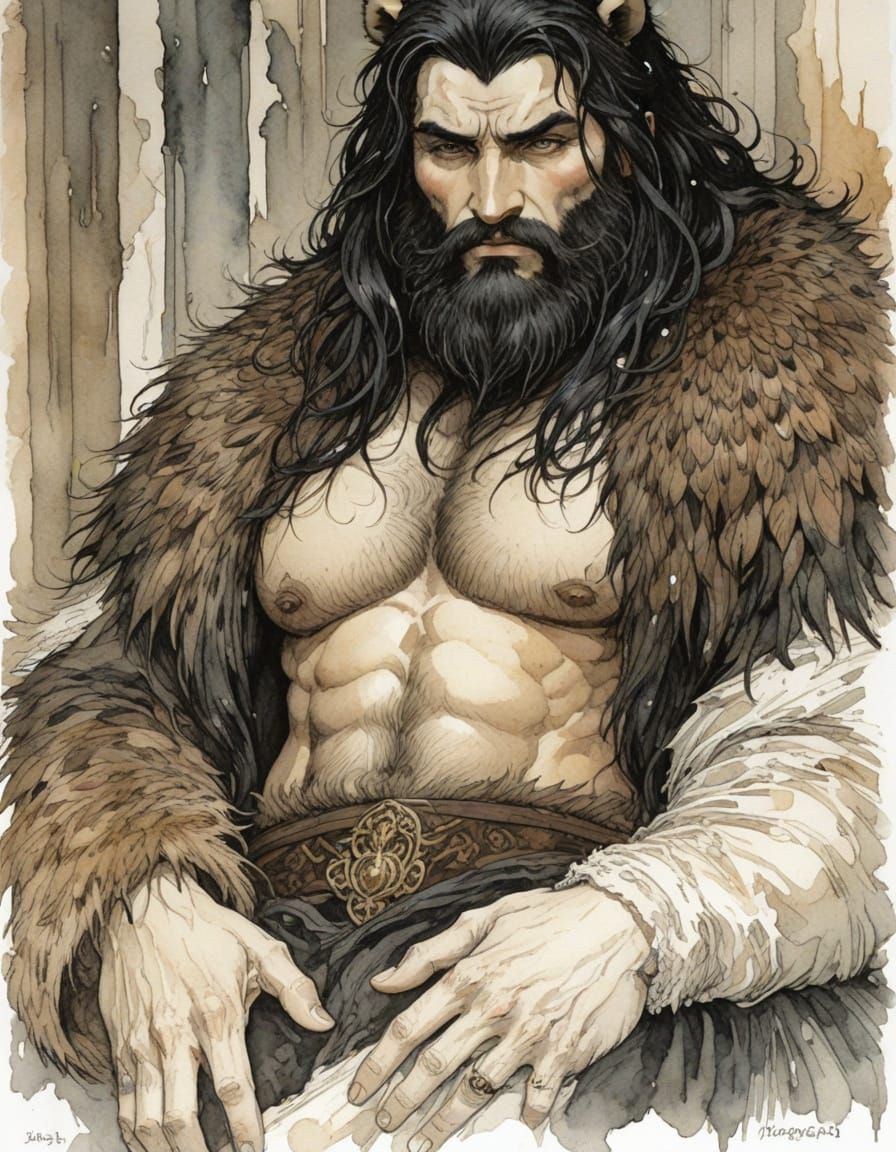 When you find out he is a literal Bear...