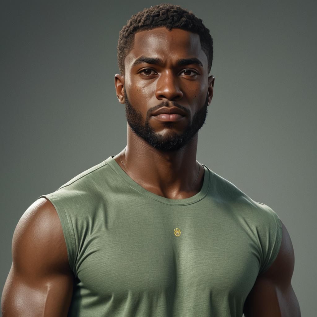 Hyperrealistic Portrait of a Handsome Man in Unreal Engine