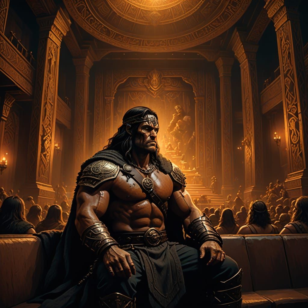 Conan in Cinematic Wonder, a Dark Fantasy Masterpiece