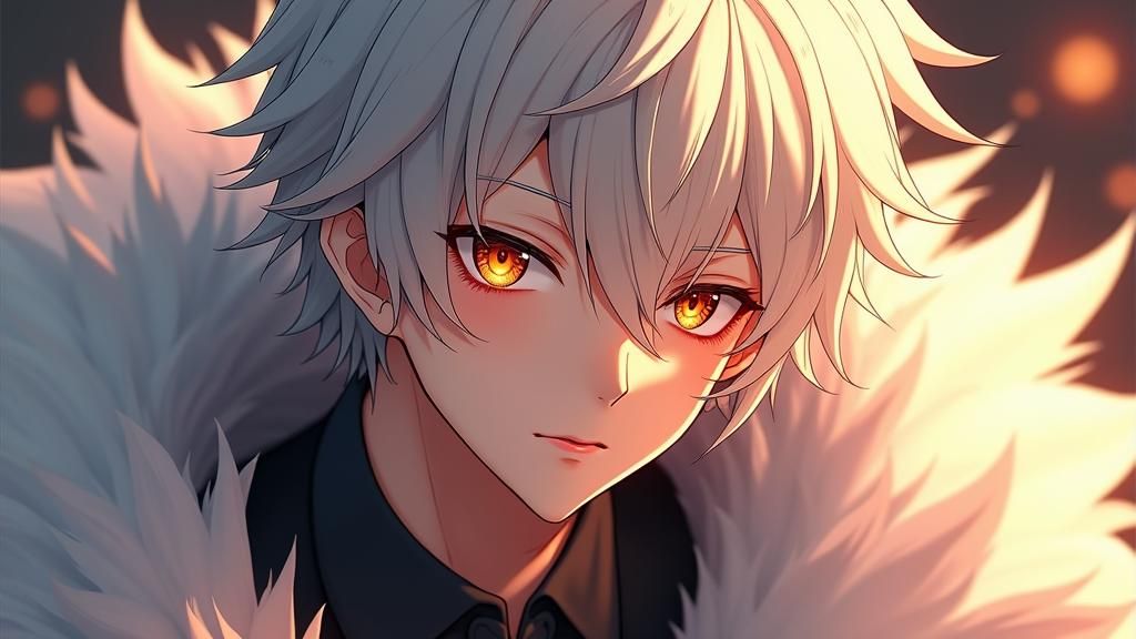 Anime Devil Portrait in 3D Style