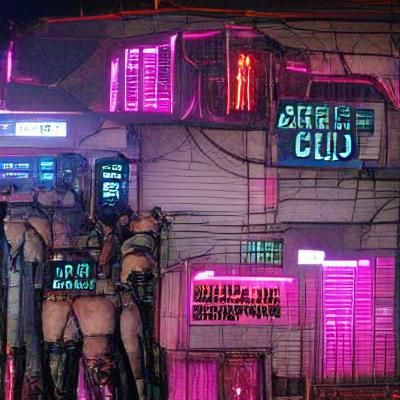 Cyberpunk Strip Club: Neon Nights and Future Vice