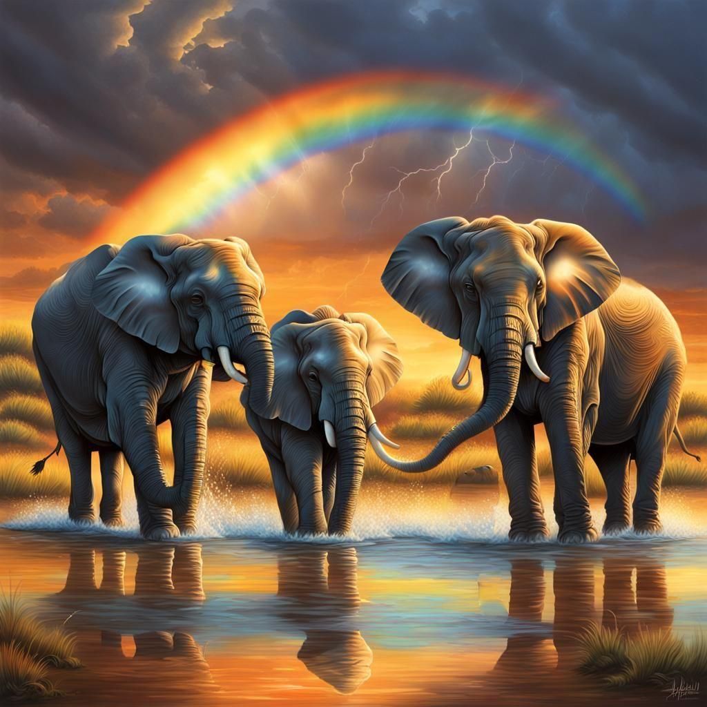 Abstract Depiction of Water