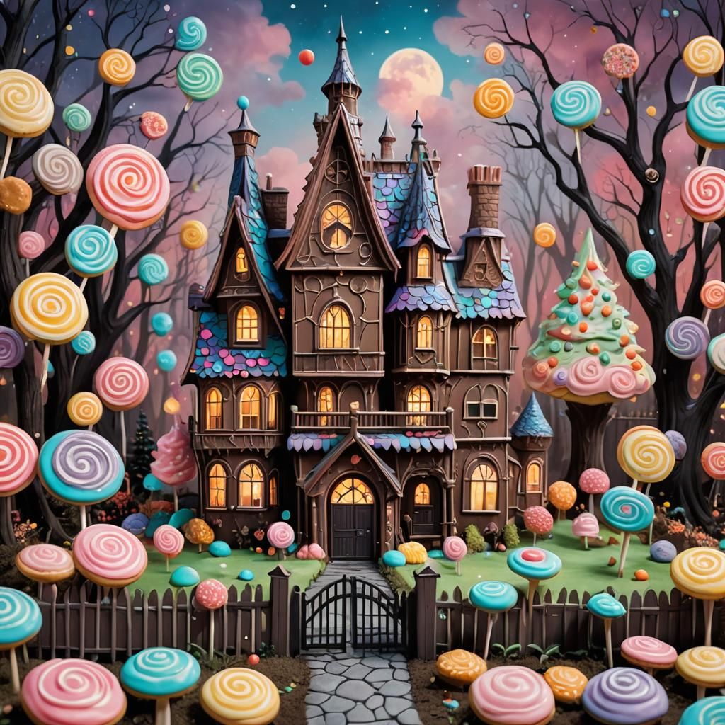 Edible Architecture: A Whimsical Candy House