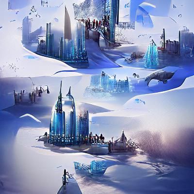 Frozen City Concept Art in HD
