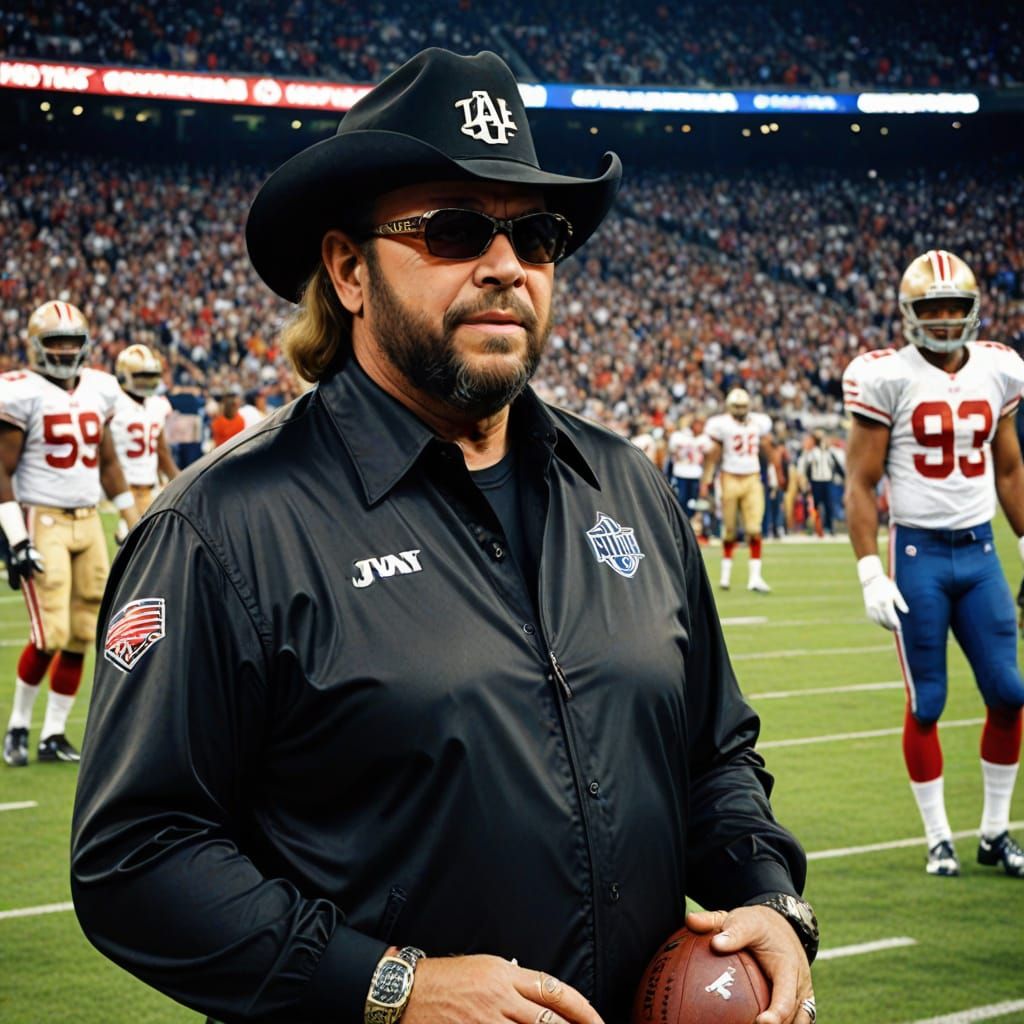Hank Williams Jr. Prepares for Football Game