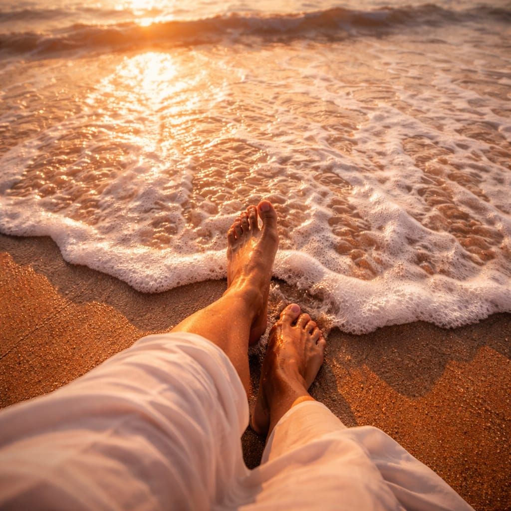 Stepping into the Moment AI Art