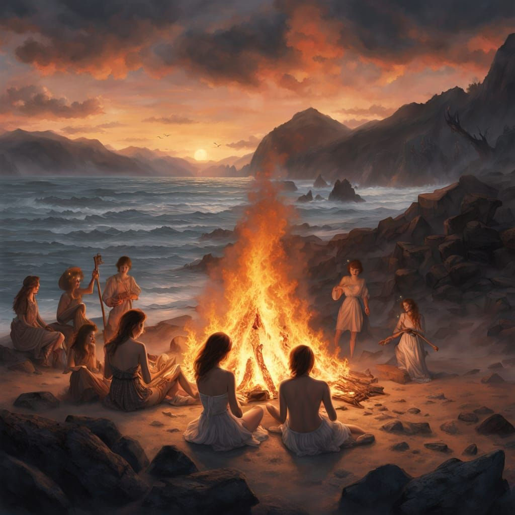 Vestālis beach party in 69BC