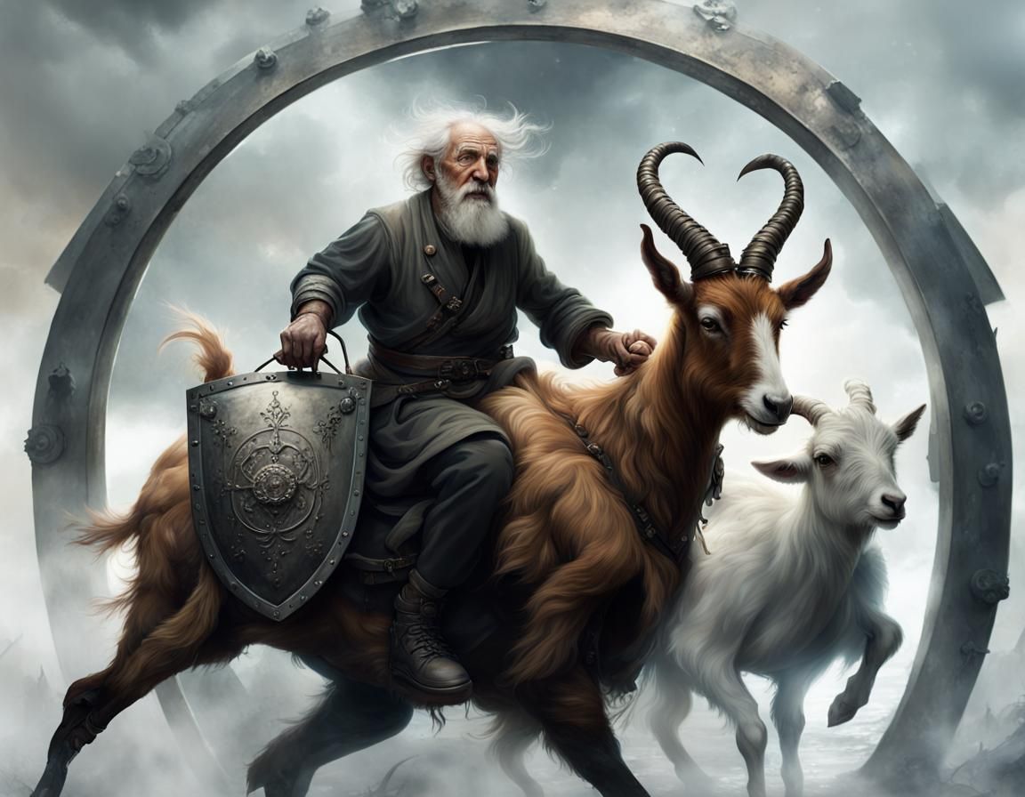 Goat Rider from the Depths of Hell