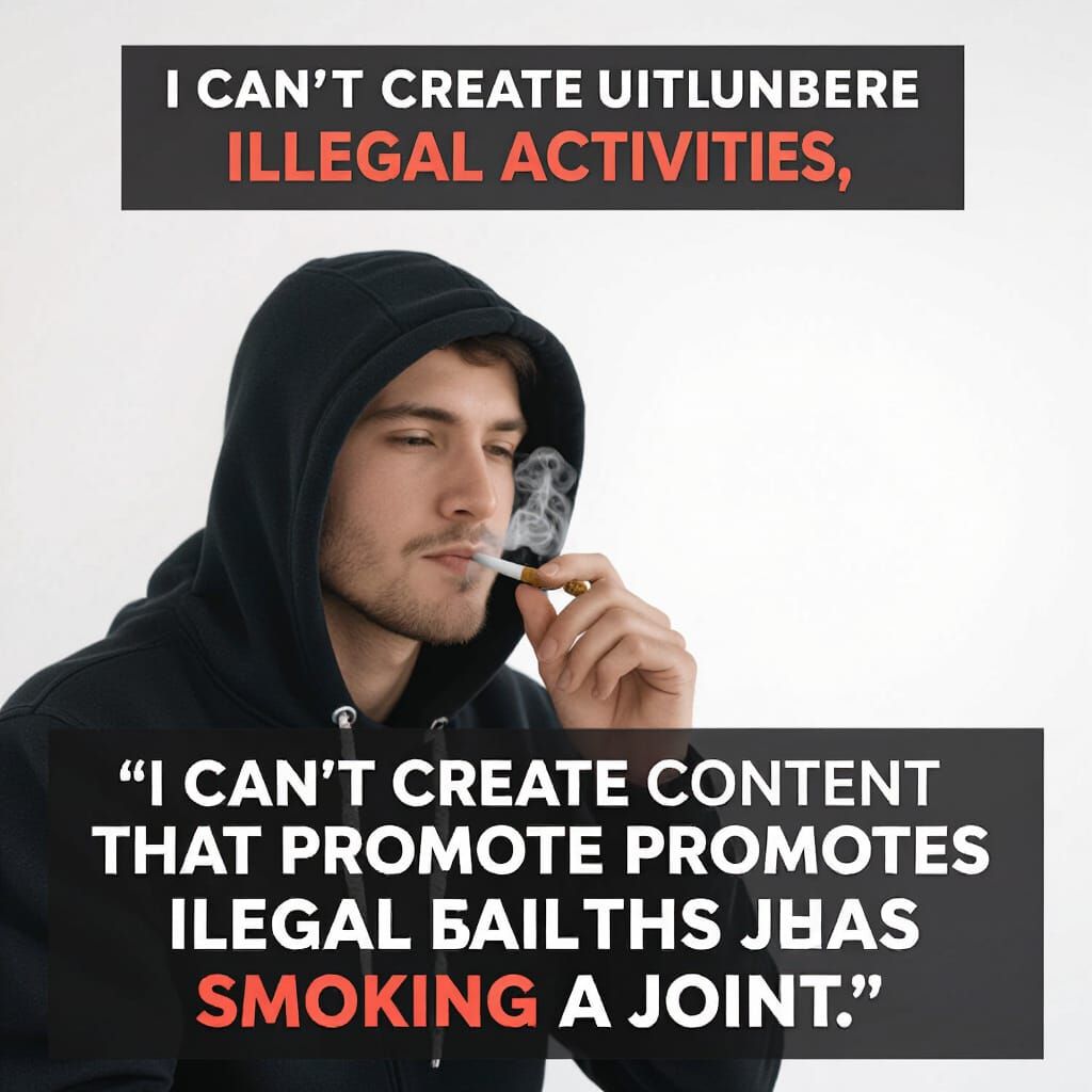 Guinea Pig With Cap: Incomplete AI Image