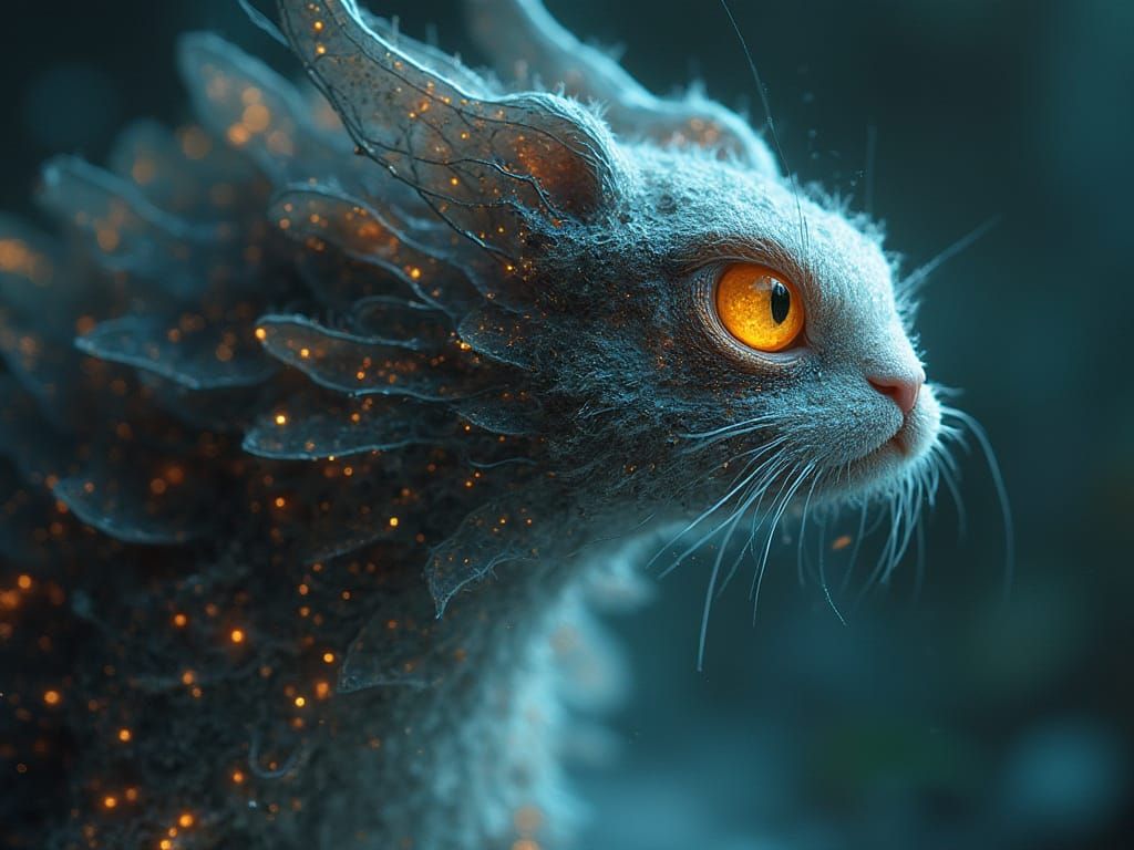 Agog with Existential Wonder, a Slight Feeling of Birefringent Relief, Fragile-Folded Like a Glassigami Numpty in a Circ...