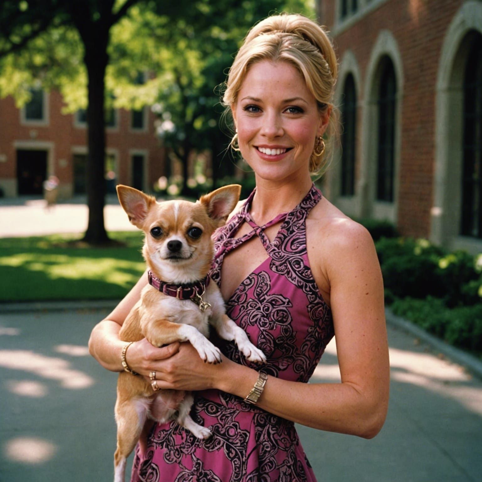 Christina Applegate as Elle Woods in Legally Blonde