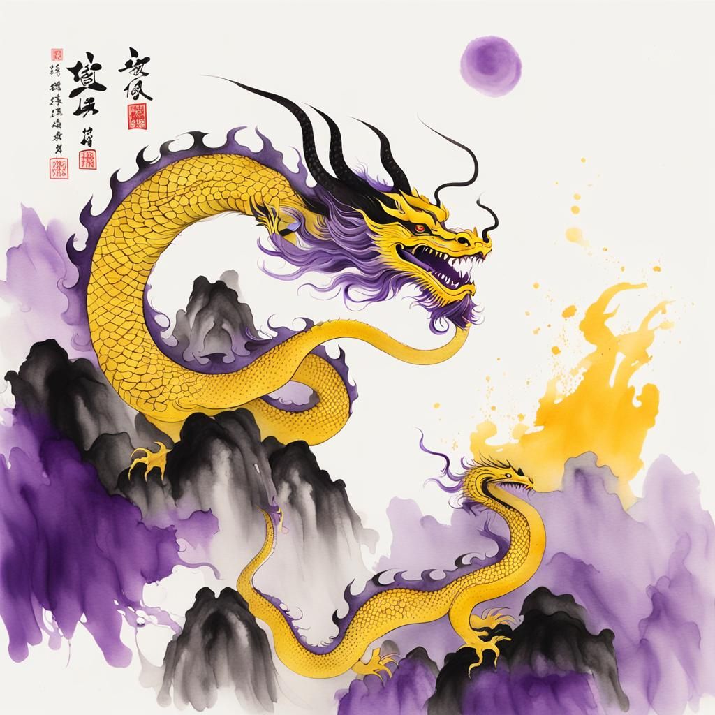 Intersex Pride Dragon