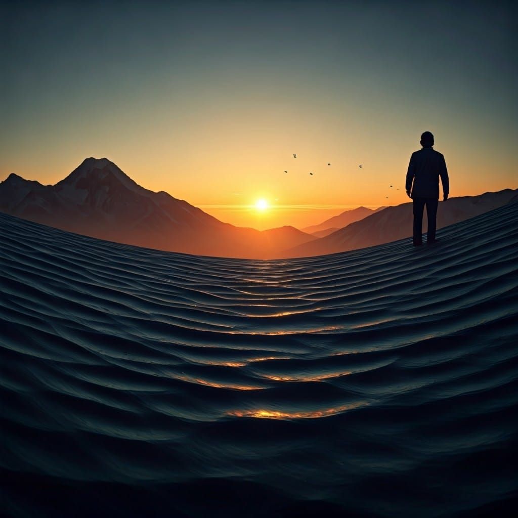 Cosmic Mannerist Suspense, Sunrise, Stillness, Silence, Sere...