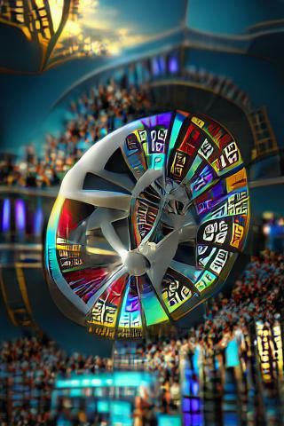 Classic Wheel of Fortune Game Show Image