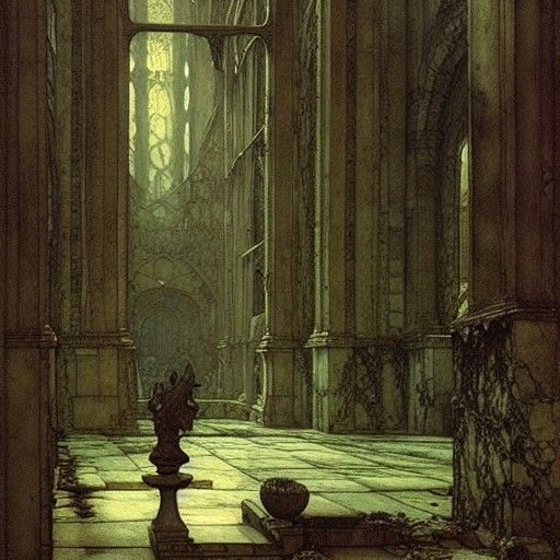 Architectural Fantasy Inspired by Classic Illustrators