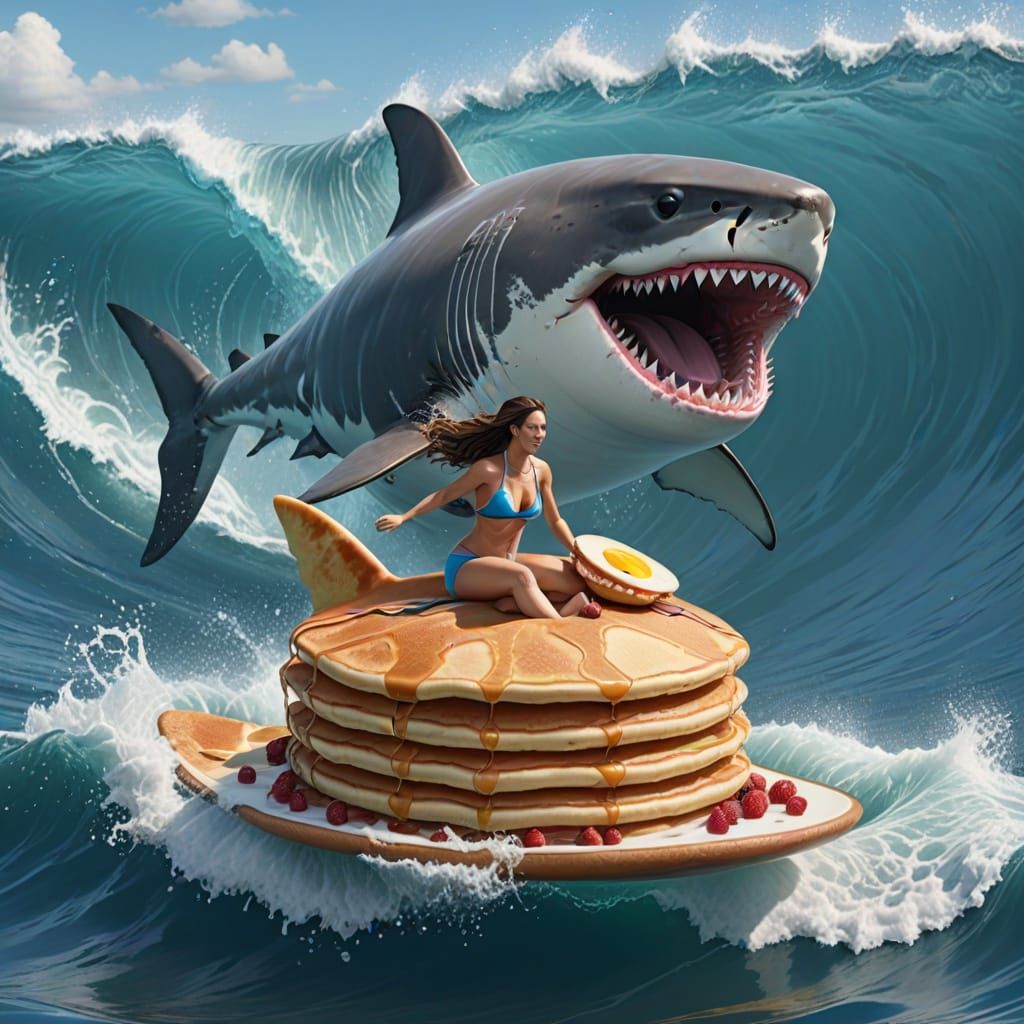 Pancake Surfing